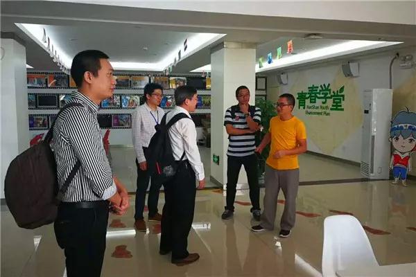 吳虎秘書長帶領(lǐng)參觀圖2