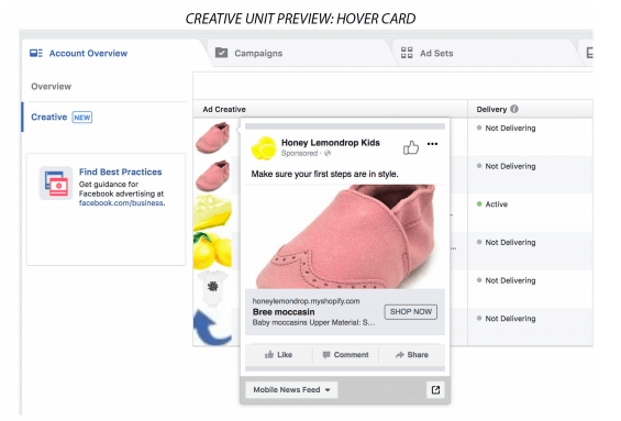 2017.10 月 Facebook 廣告產(chǎn)品更新（電商篇）